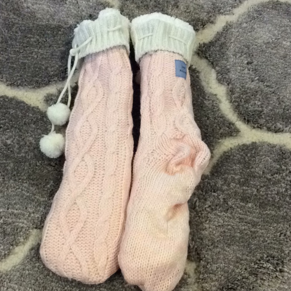 Jane and bleecker warm fuzzy slipper socks